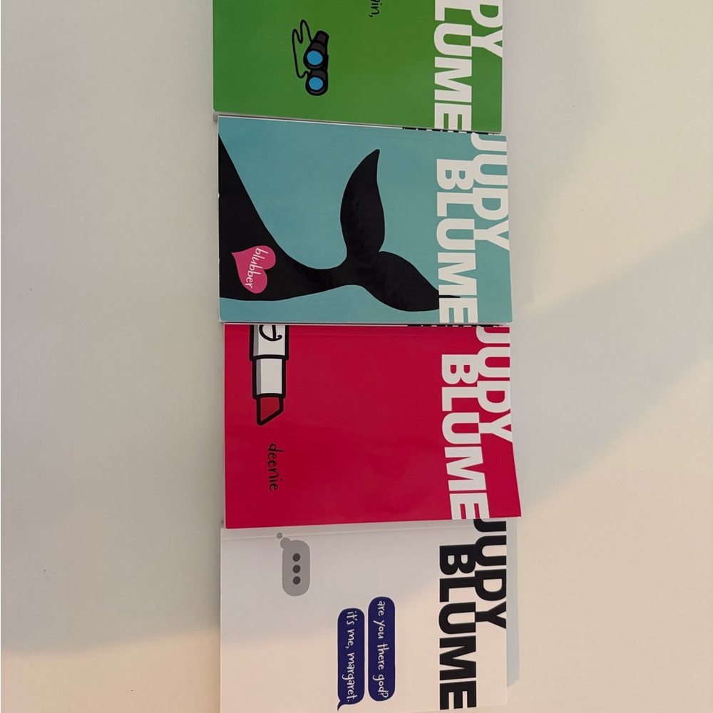Judy Blume Book Set with Colorful Covers